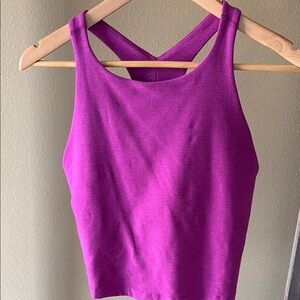 Beyond Yoga Women's Purple Tank Top